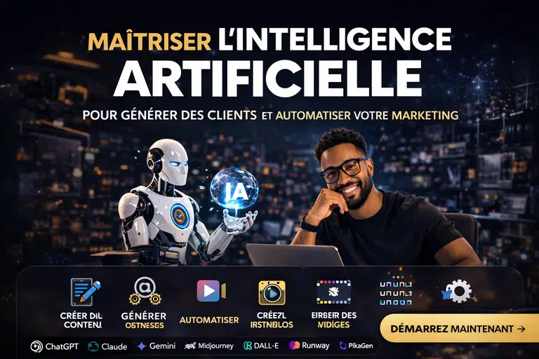 L’IA pour générer des clients, automatiser son marketing et développer son chiffre d’affaires
